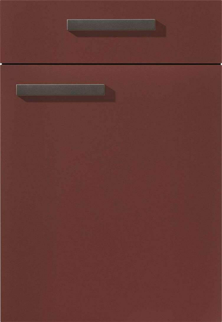 Laminado lacado, rojo óxido ultra mate