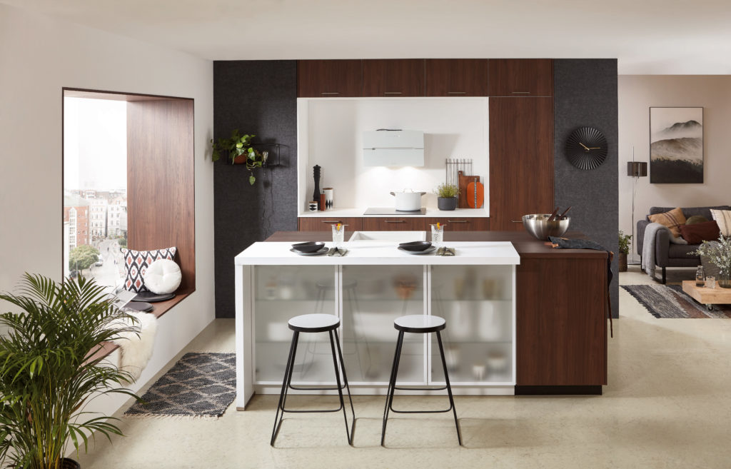 Cocina abierta al comedor