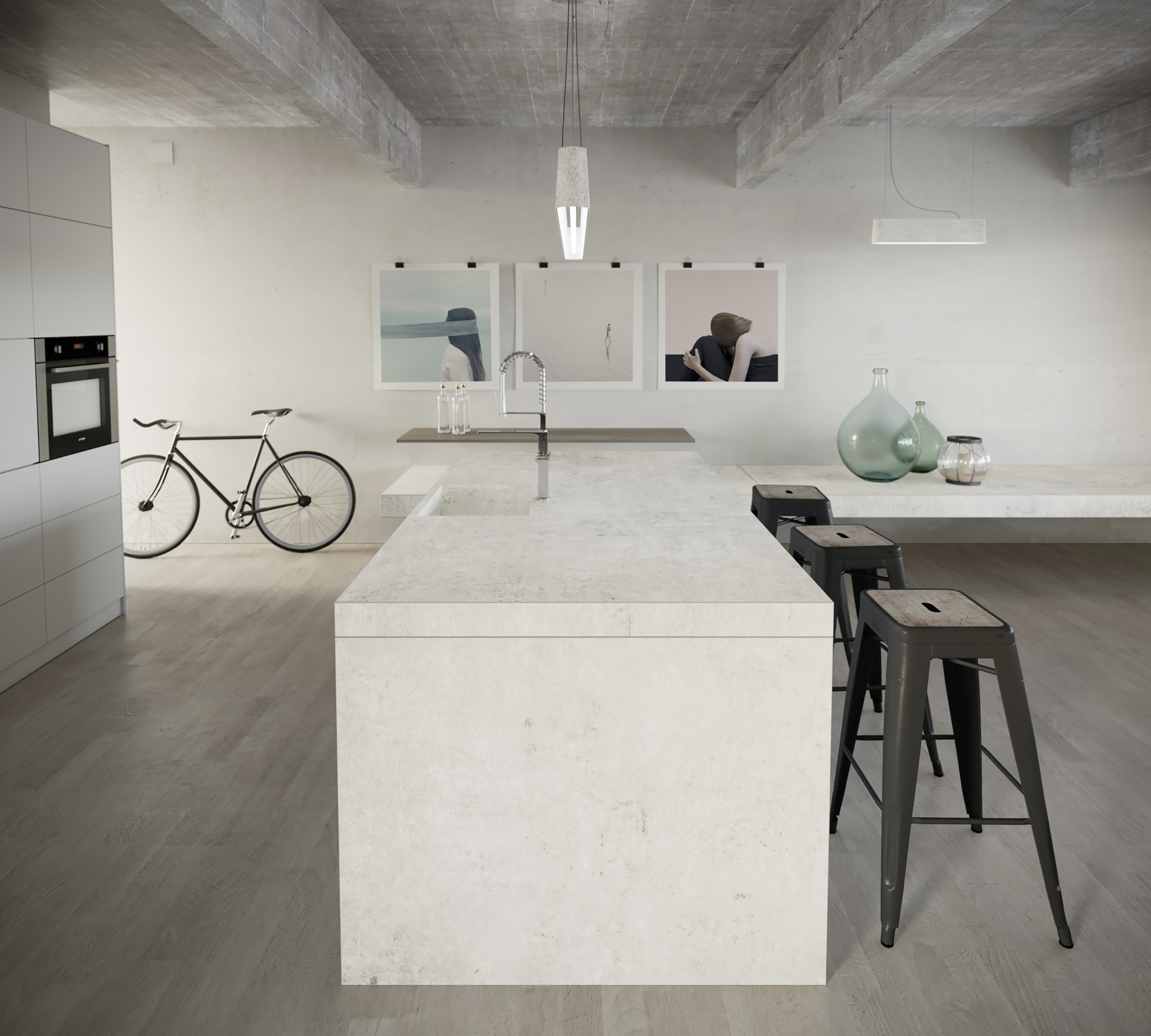 Encimera Dekton Lunar