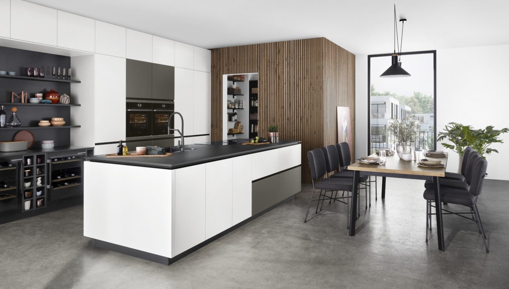 Cocina abierta al comedor