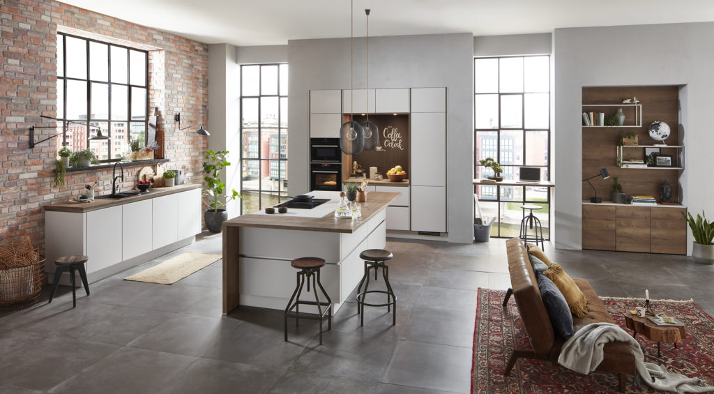 Preciosa cocina de apartamento