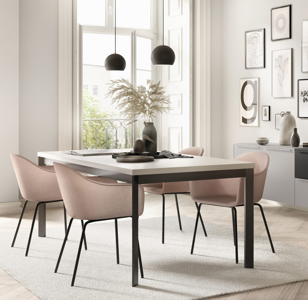 Mesa de comedor moderna