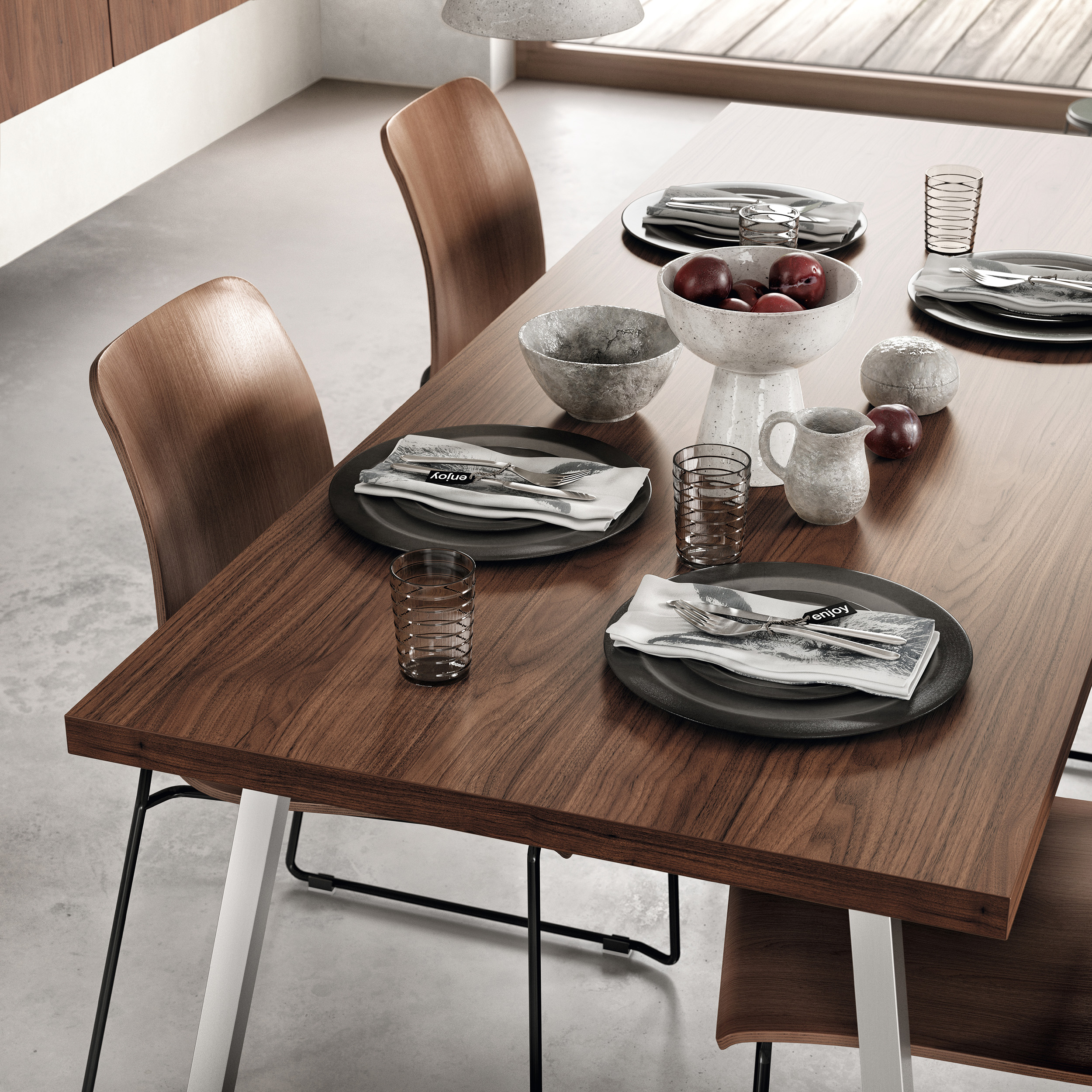 Mesa de comedor a medida